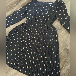 The Favorite Blue Polka Dot Dress